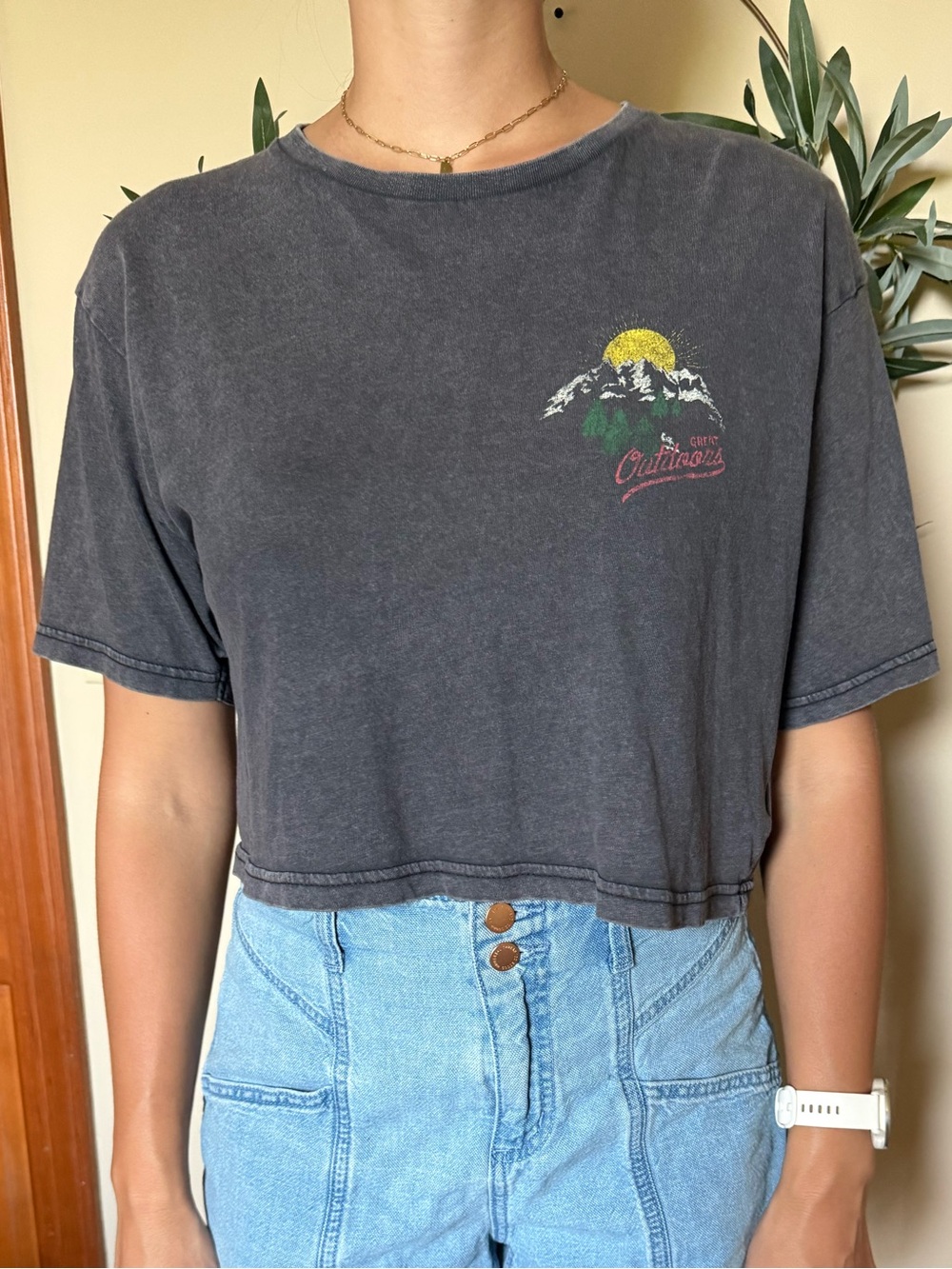 Garage Washed Joshua Tree Graphic t-shirt